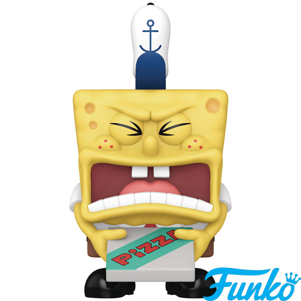 Funko POP #1667 SpongeBob Squarepants Krusty Krab Pizza SpongeBob Figure
